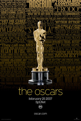 79th Annual Academy Awards Poster
